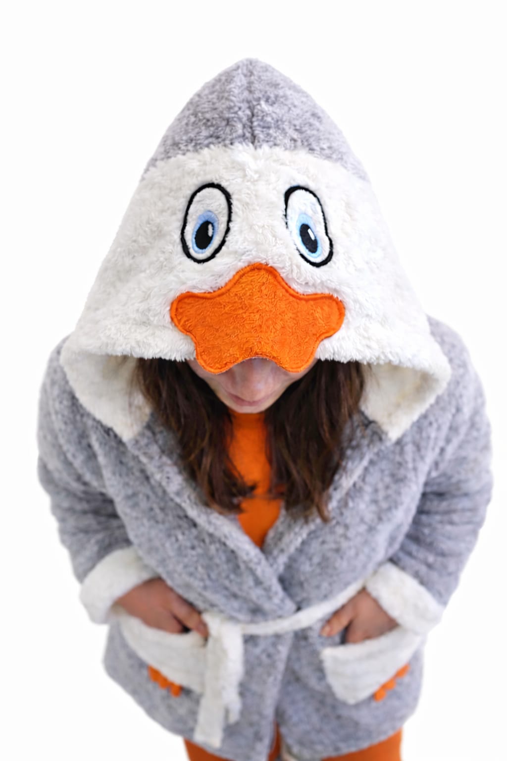 Kadın Ducky Soft Kapüşonlu Sabahlık